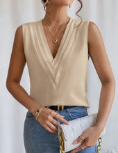 Load image into Gallery viewer, Classy V-neck Tank
