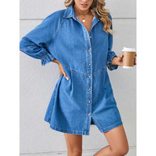 Load image into Gallery viewer, Denim Jean Dress
